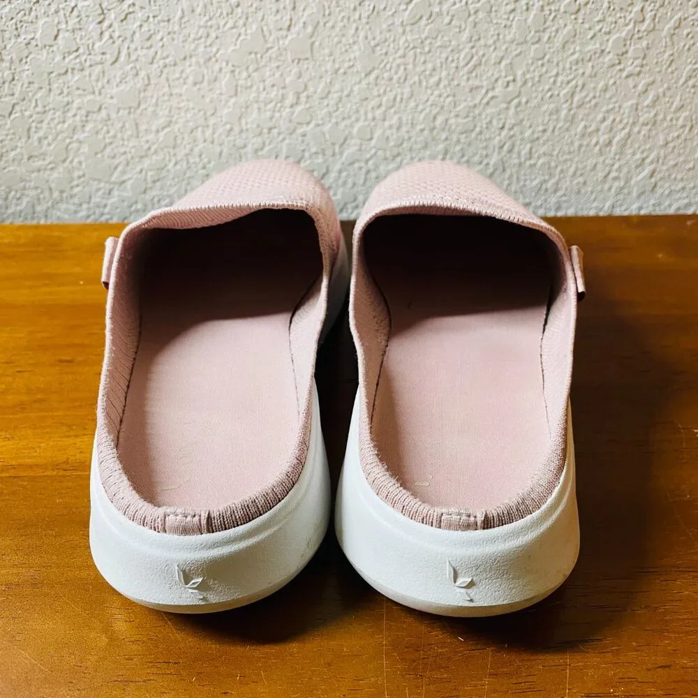 Koolaburra By UGG Womens Pink Round Toe Slip On Comfort Renee Sneaker Mules Sz 8 - Picture 4 of 9